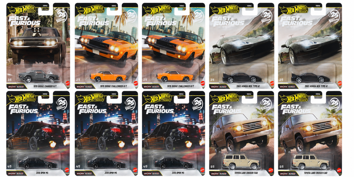 Hot Wheels 2026 Premium Fast & Furious Q Case Factory Sealed Case