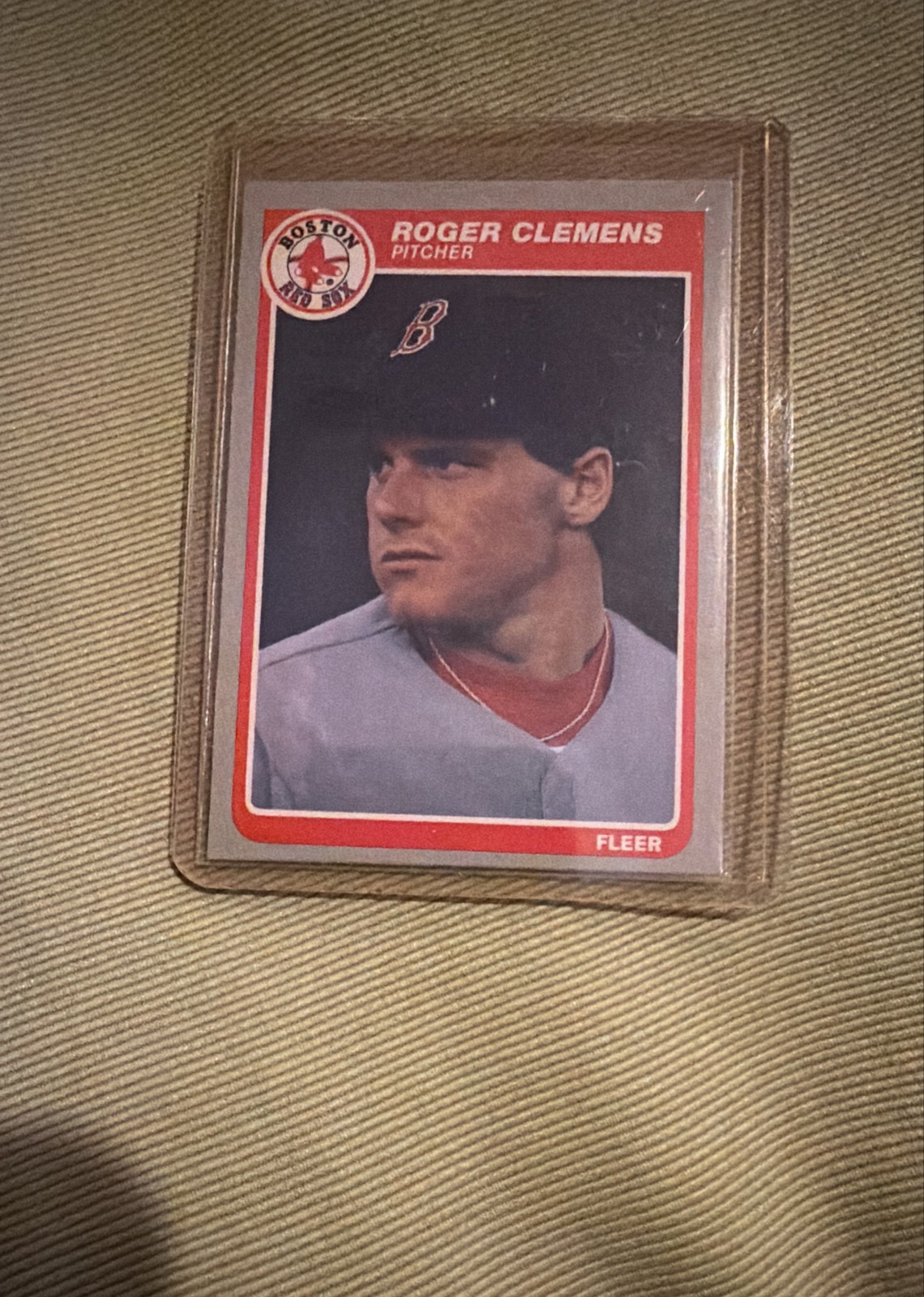 1985 Fleer - Roger Clemens #155 (RC)