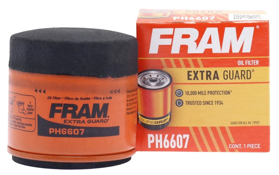 Filtro de aceite de motor Fram PH6607 Foto 3 de 4