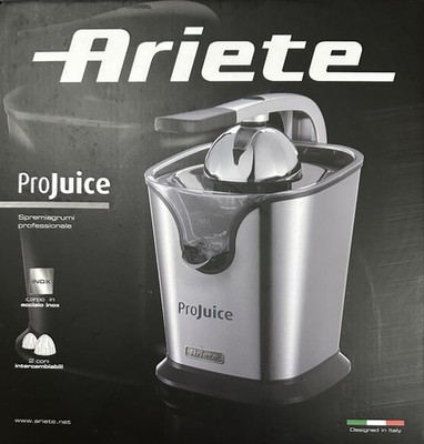   Ariete ProJuice Entsafter   Neuwertig, nur 1x benutzt, mit OVP
