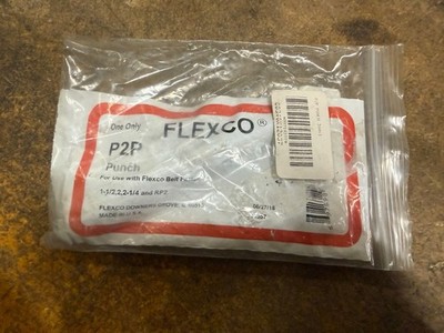Flexco P2P Punch 30461 for Belt Fasteners 1-1/2, 2, 2-1/4 (NEW)