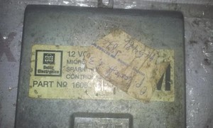 16061100 Motormanagement, Steuergerät, ECU  5486 Opel Kadett DE1189-27