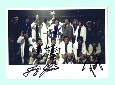 Sparwasser&Seguin&Hoffmann DDR 1.FC Magdeburg Foto 13x18 original Autogramme