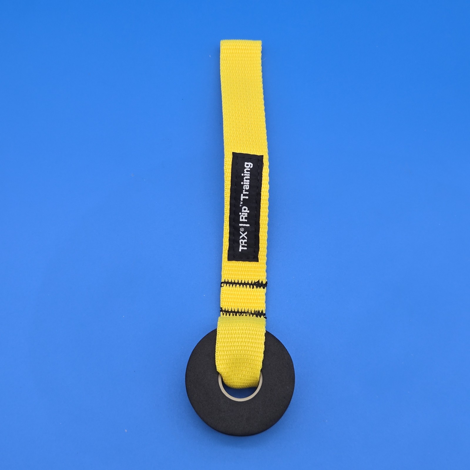 TRX Door Anchor Strap Yellow Home Gym Suspension Trainer Anchor w Foam Disc