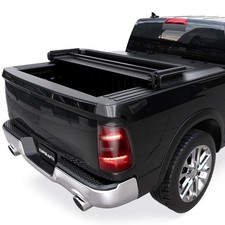 8ft Soft Tri Bed Tonneau Cover Compatible For 2011-2026 Ram 1500 2500 3500 With 8ft Soft Tri Bed Tonneau Cover Compatible For 2011-2026 Ram 1500 2500 3500 With