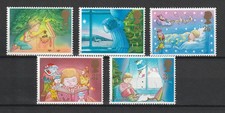 GRANDE BRETAGNE - N° Yvert 1288/1292 Neufs XX  MNH NOEL 1987