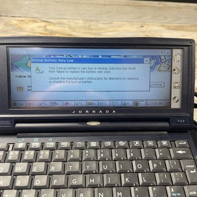 HP Jornada 720 Handheld PDA PC Windows CE 32MB RAM Micro Computer