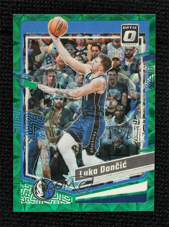 2023-24 Panini Donruss Optic International Green Prizm 4/65 Luka Doncic #67 0g4t