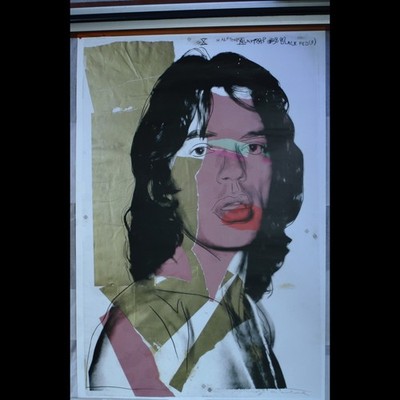 Andy Warhol - Mick Jagger - Museum of Modern Art Vienna - 85 x 56 cm - VGC