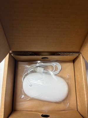 A1152 Apple USB Maus Mighty Mouse weiß NEU Bulk Sammler 661-4405 MB112ZM
