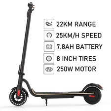 Megawheels Folding Adult Electric Scooter Adjustable 7.8AH 250w Power