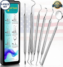 Dental Tools, Dental Pick for Teeth Cleaning, Stainless Steel Hygiene Kit with