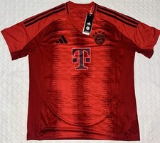 New Adult Mens Adidas FC Bayern Munich 24/25 Authentic Soccer Jersey AeroReady