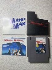 Maniac Mansion w/Manual & Poster NES Nintendo