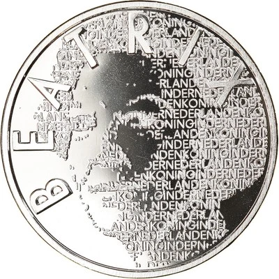 [#777439] Niederlande, 5 Euro, 2003, BE, STGL, Silber, KM:245 - Bild 1 von 2