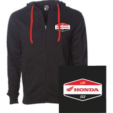 Factory Effex Honda Stadium Zip-Up Hoody Motorcycle ATV/UTV Street Bike PWC