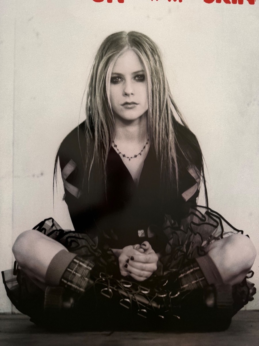 AVRIL LAVIGNE,UNDER MY SKIN, RARE AUTHENTIC 2005 POSTER, LAST ONE
