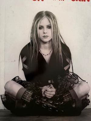 AVRIL LAVIGNE,UNDER MY SKIN, RARE AUTHENTIC 2005 POSTER, LAST ONE