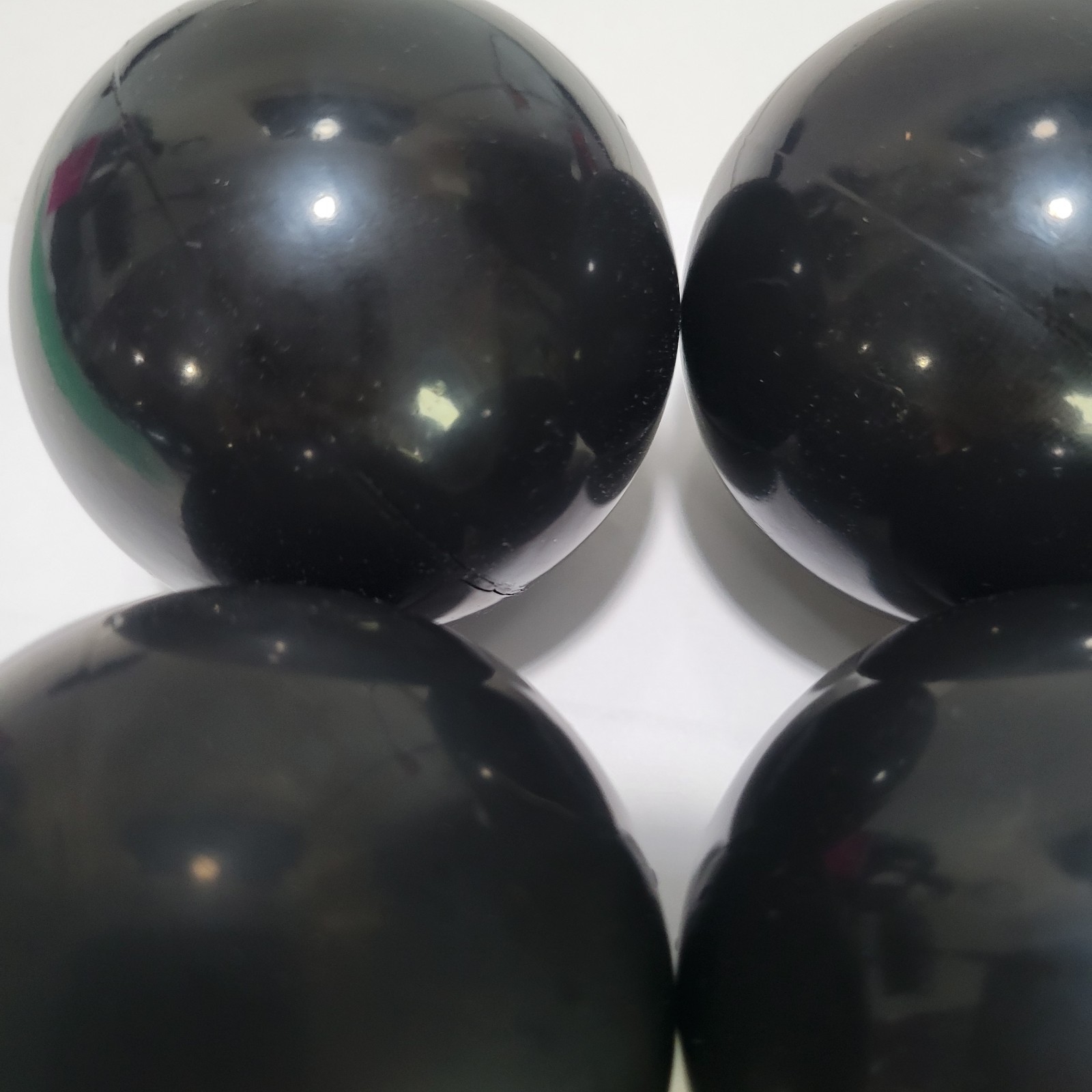 (4) Massage Therapy Balls For Yoga Deep Tissue Massage Trigger Point 2.5" Dia.