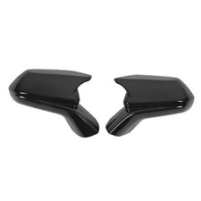 Rearview Mirror Housing , Mirror Cover Cap 1 Pair Glossy Black Sport 3D Data