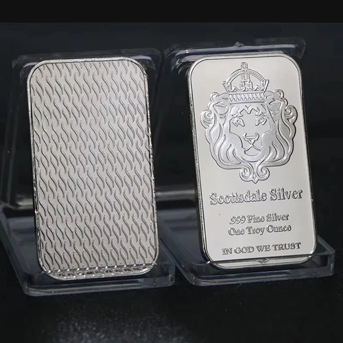 1PC 1 oz . Silver Bar - Scottsdale Mint VORTEX Silver Bullion Bar