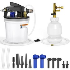 Luney Brake Bleeder Kit One Person Pneumatic Vacuum Fluid