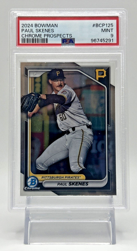 2024 Bowman Chrome Prospects Paul Skenes #BCP-125 PSA 9 Pirates