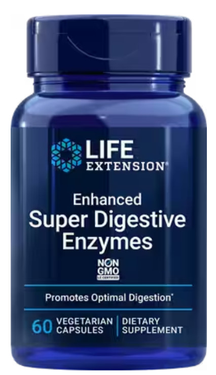 Super Digestive Enzymes Life Extension : pureté et performance en 60 gélules