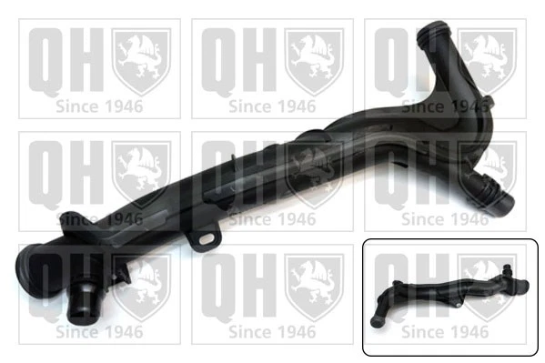 Brida/tubo refrigerante compatible con PEUGEOT 301 1.2 2014 sobre agua QH 9675849580 calidad Foto 2 de 4