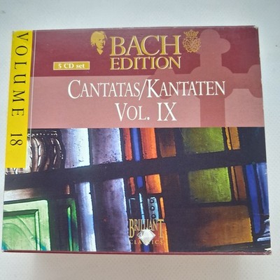 Bach: Cantatas Vol. IX (Bach Edition Vol 18) / Leusink / Brilliant Classics 5 CD