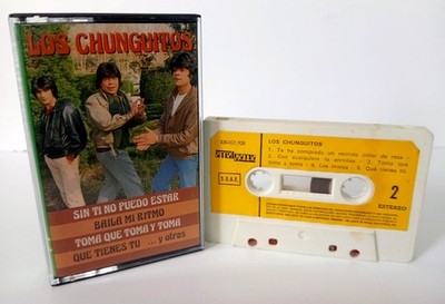 CASSETTE LOS CHUNGUITOS - SIN TI NO PUEDO ESTAR   (FLAMENCO - RUMBA)