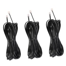 RJ12 Cable Cord RJ12 6P6C Male to Male Straight Wired for Both Data and Voice...