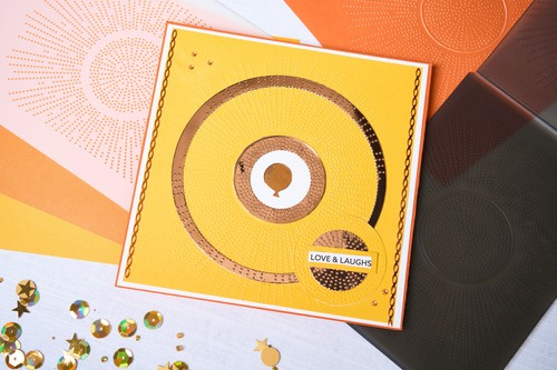 Carpeta en relieve Sizzix impresiones texturizadas 3D de Stacey Park-Shine Bright, Cosmopo - Imagen 3 de 4