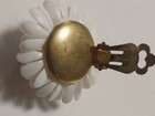 Vintage West Germany Daisy bouquet brooch/pin & matching clip earrings,excellent — photo 4