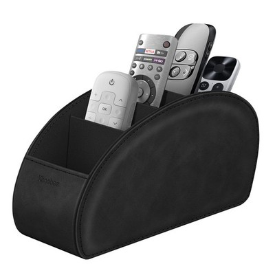 Remote Control Holder with 5 Compartments, KENOBEE Anti-slip Desktop Caddy St...