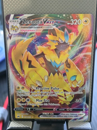 Zeraora VMAX 054/159 SWSH: Crown Zenith Holo