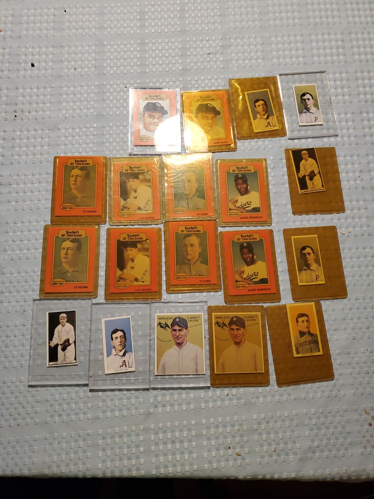 19 1987 Hygrade Baseball AllTime Greats Cards Cobb Ruth Robinson eBay
