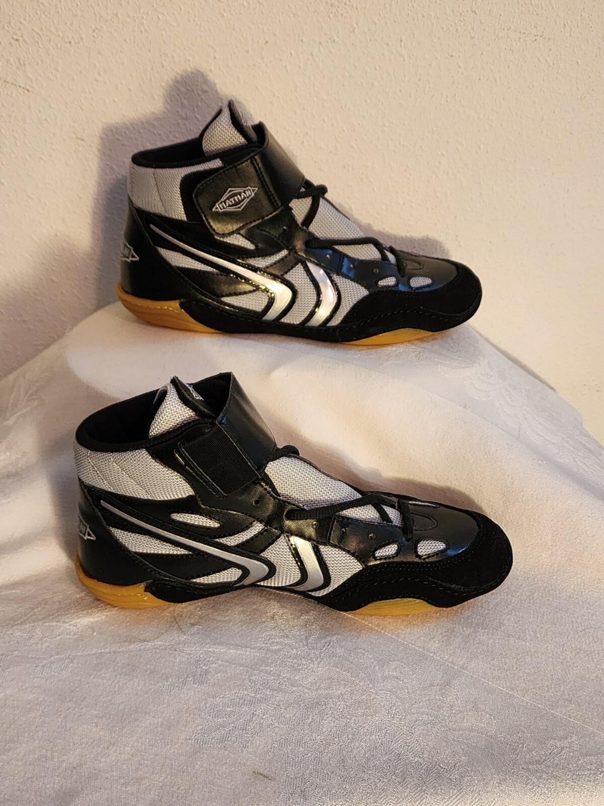 SAOLA Scarpe da wrestling Matman S040 Revenge design suola spaccata adulto uomo taglia 8 sportive