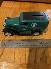 Ertl Collectibles 1932 Ford Delivery Van Coin Bank Die Cast Metal