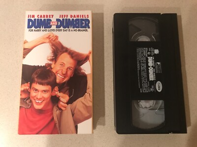 Dumb and Dumber (VHS, 1995) Jim Carrey, Jeff Daniels