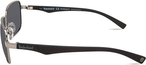 Timberland TBA9263 08D Gunmetal Polarized Metal Sunglasses 58-16-140 - Picture 2 of 3