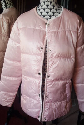 Veste doudoune rose - Photo 1/4