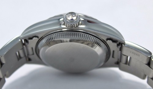 Rolex Datejust 79240 Diamond Tahitian MOP Dial Oyster Date Ladies Watch *MINT* - Picture 10 of 12