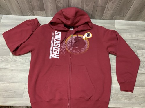 Washington Redskins Hoodie Womens Large Full Zip Fleece Lined - Picture 4 of 11