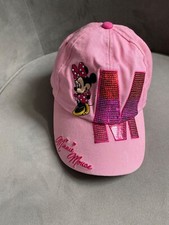 Disney Minnie Mouse pink glitter adjustable cap 
