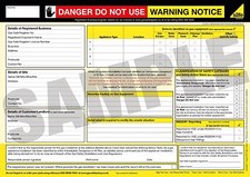 Danger Do Not Use - Warning Notice Pad