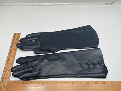 Vintage Black Gloves Unknown Size