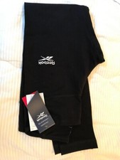 Image of Reebok Logo Leggings 7/8 Length Black 6(XS) BNWT