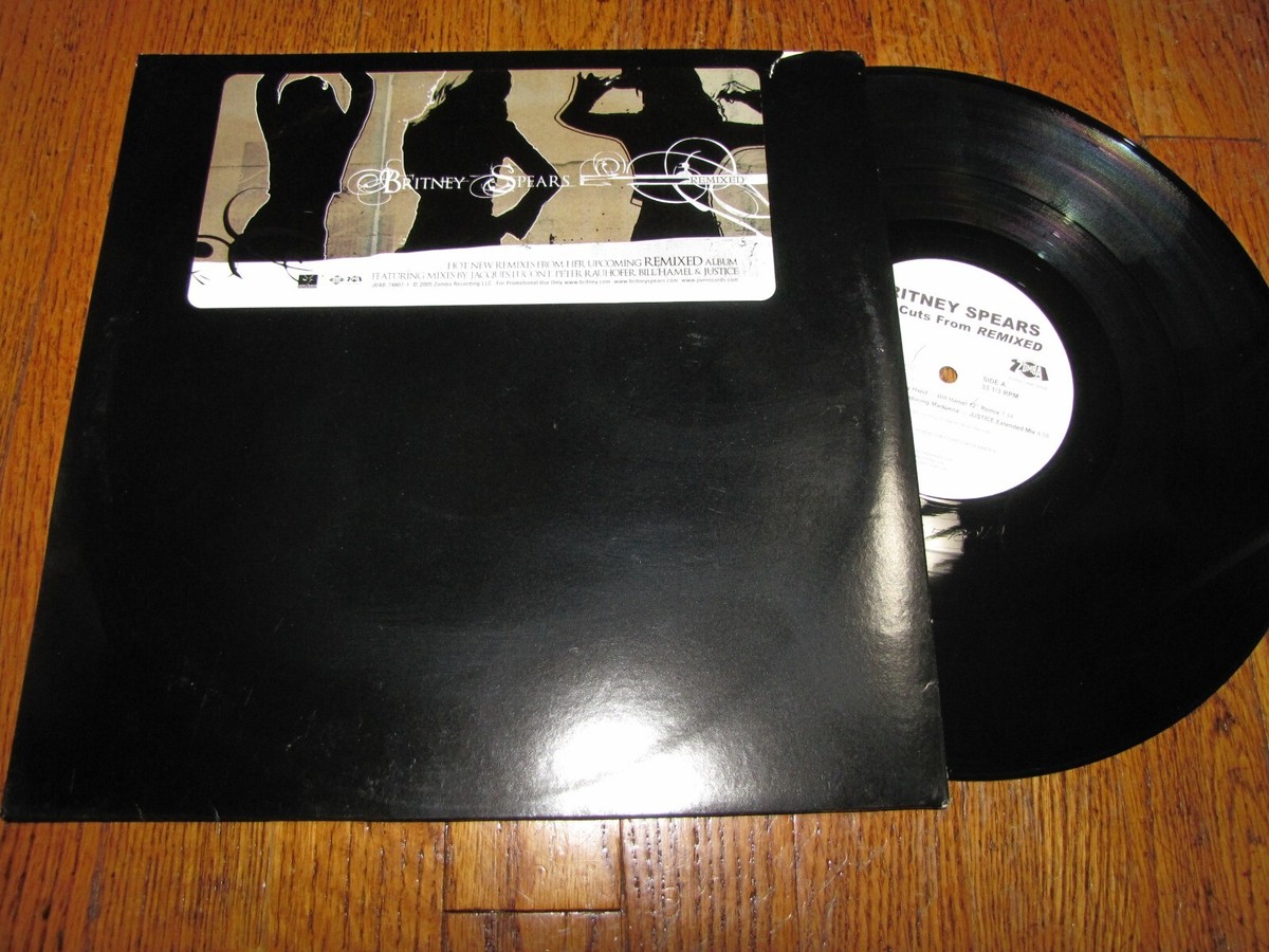 Britney Spears/Key Cuts...レコード12“05年プロモ盤 BRITNEY SPEARS Key Cuts From Remixed (2005 US 4 Track White