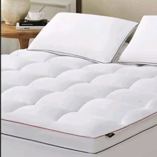 Homemate Full Mattress Topper 1800TC Cooling Mattress Pad Cover